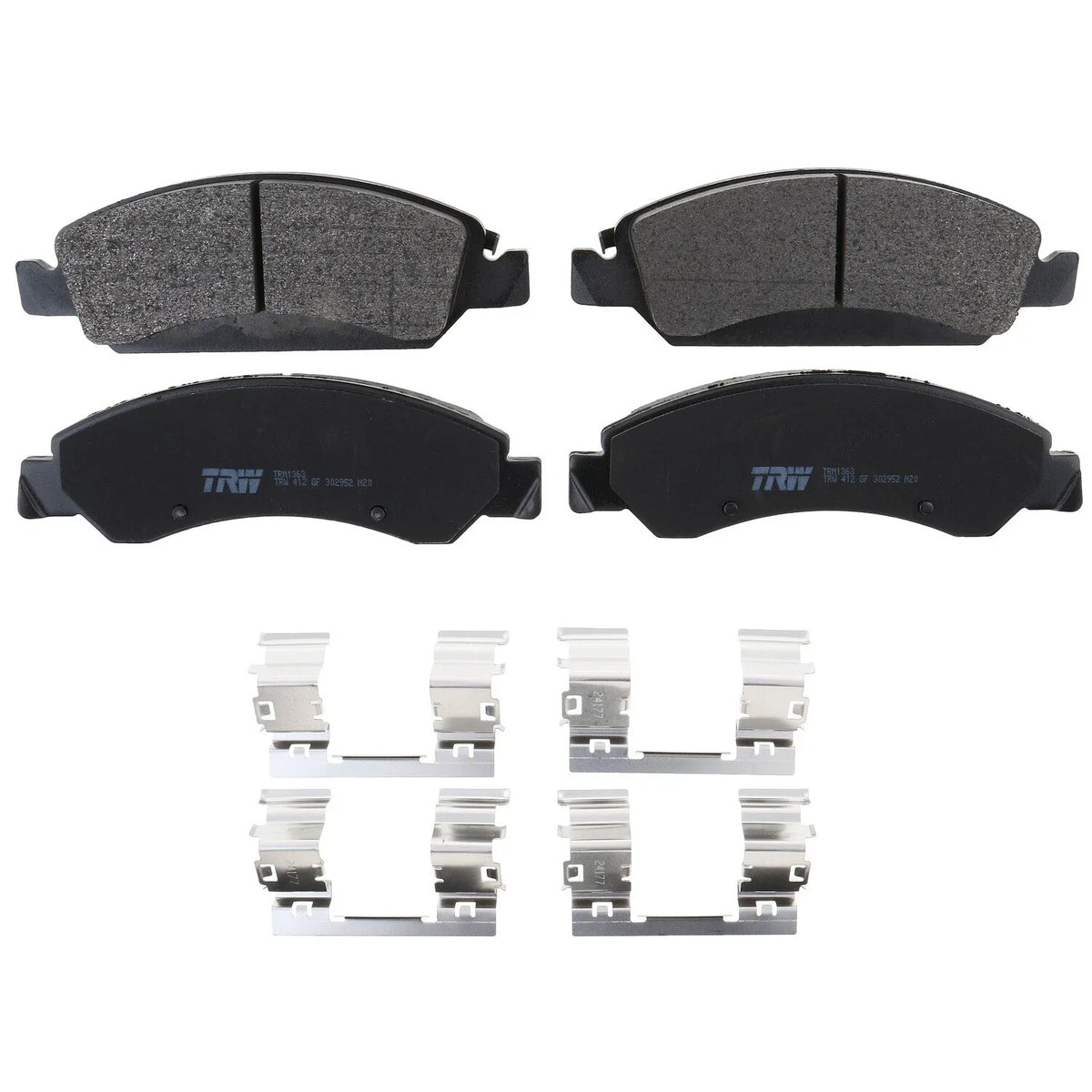Front Brake Kit 330mm Disc Rotors & TRW Pro Metallic Pads for Cadillac Chevy GMC