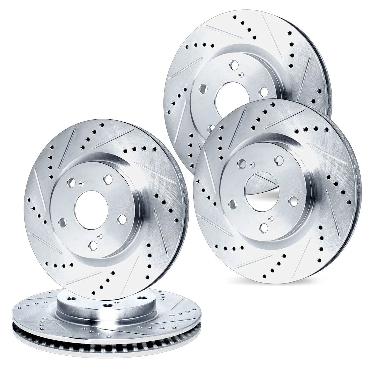 Set of 4 Brake Discs for Ford Mercury Thunderbird Cougar (1991–1992) WGPN2-54329