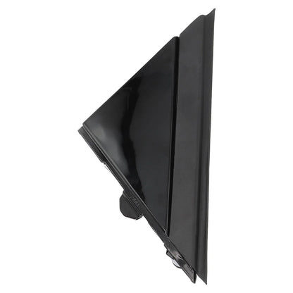 2X Door Mirror Flag Cover Moldings for FIAT 500 (2012–2019) Gloss Black