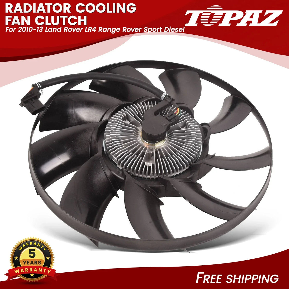 Radiator Cooling Fan Clutch for Land Rover LR4 Range Rover Sport (2010–2013)