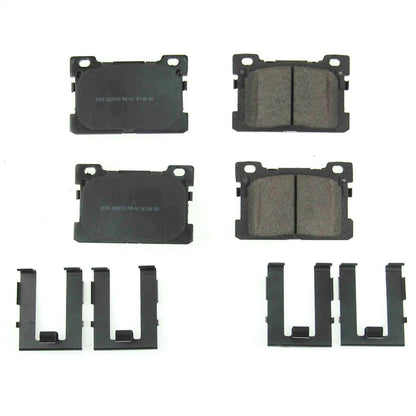 2X Powerstop Brake Pad Set Rear for Genesis G90 (2017–2019) 17-1976