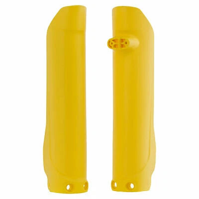 Lower Fork Cover Set for Acerbis - Yellow