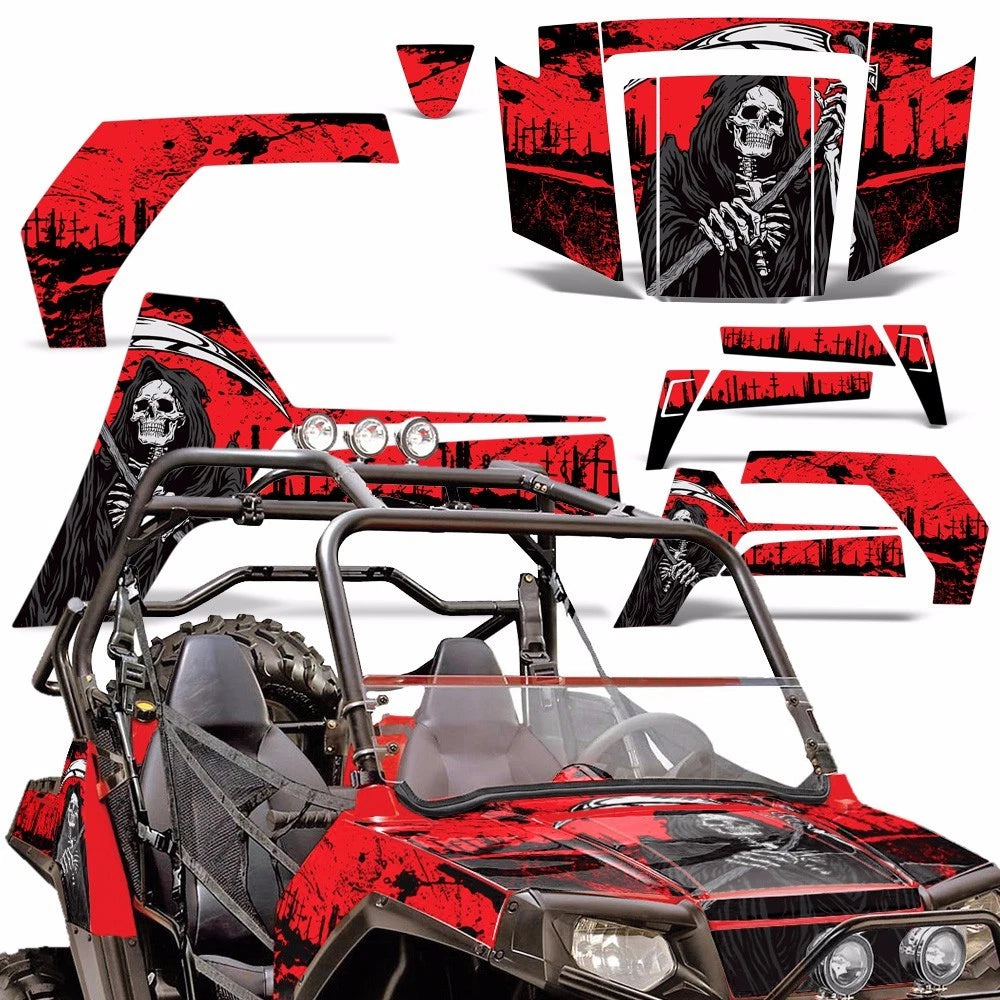 Graphics Kit Decals Stickers for Polaris RZR 800 S (2006–2010)