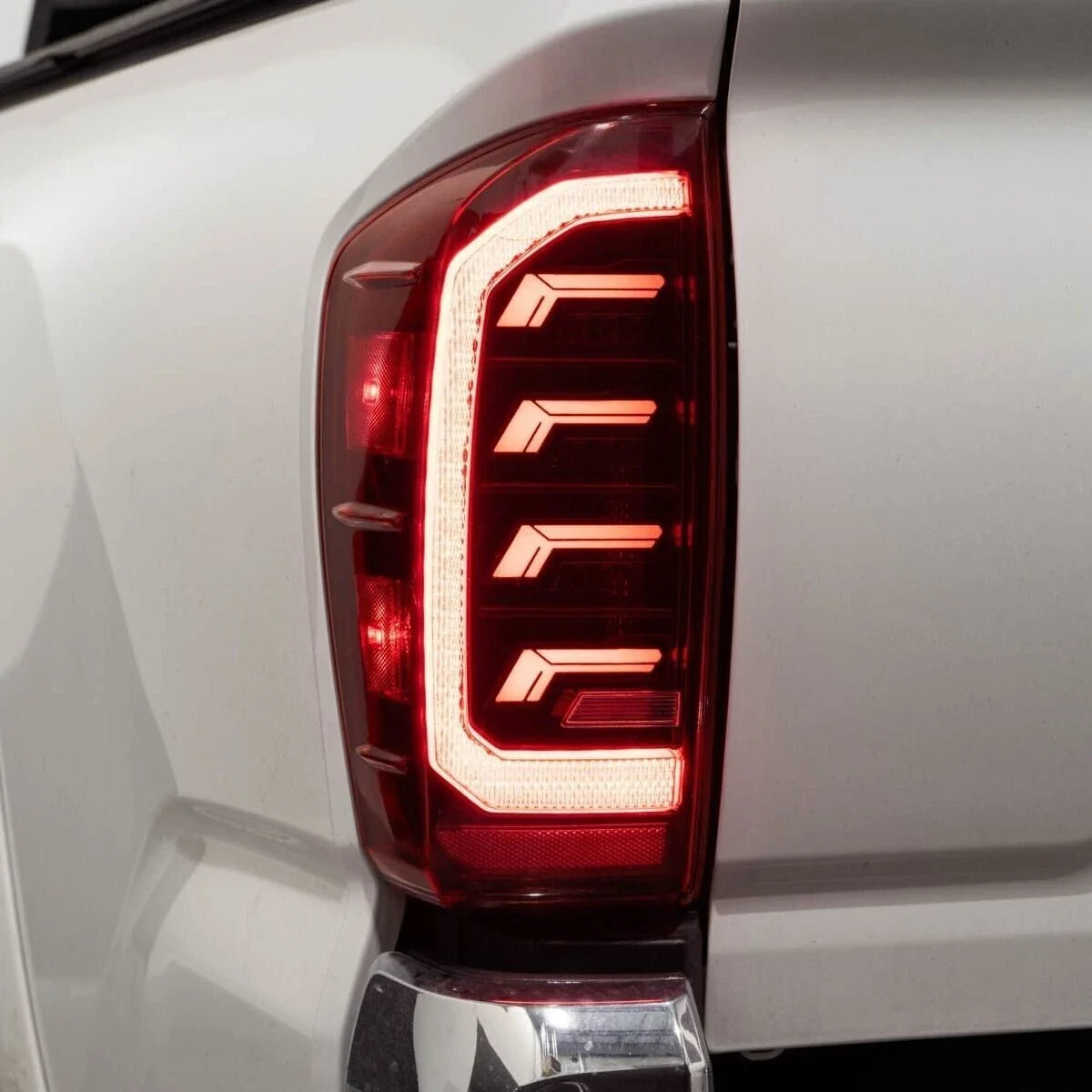 Tail Lights LED Red Pair for Toyota Tacoma (2016–2023)