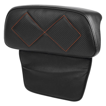 Black Rear Passenger Backrest for Harley Touring Electra Road Glide (2014–2025)