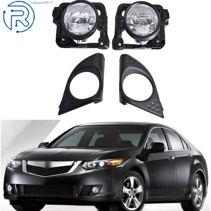 Set of 2 Halogen Front Fog Lights for Acura TSX (2009–2010)
