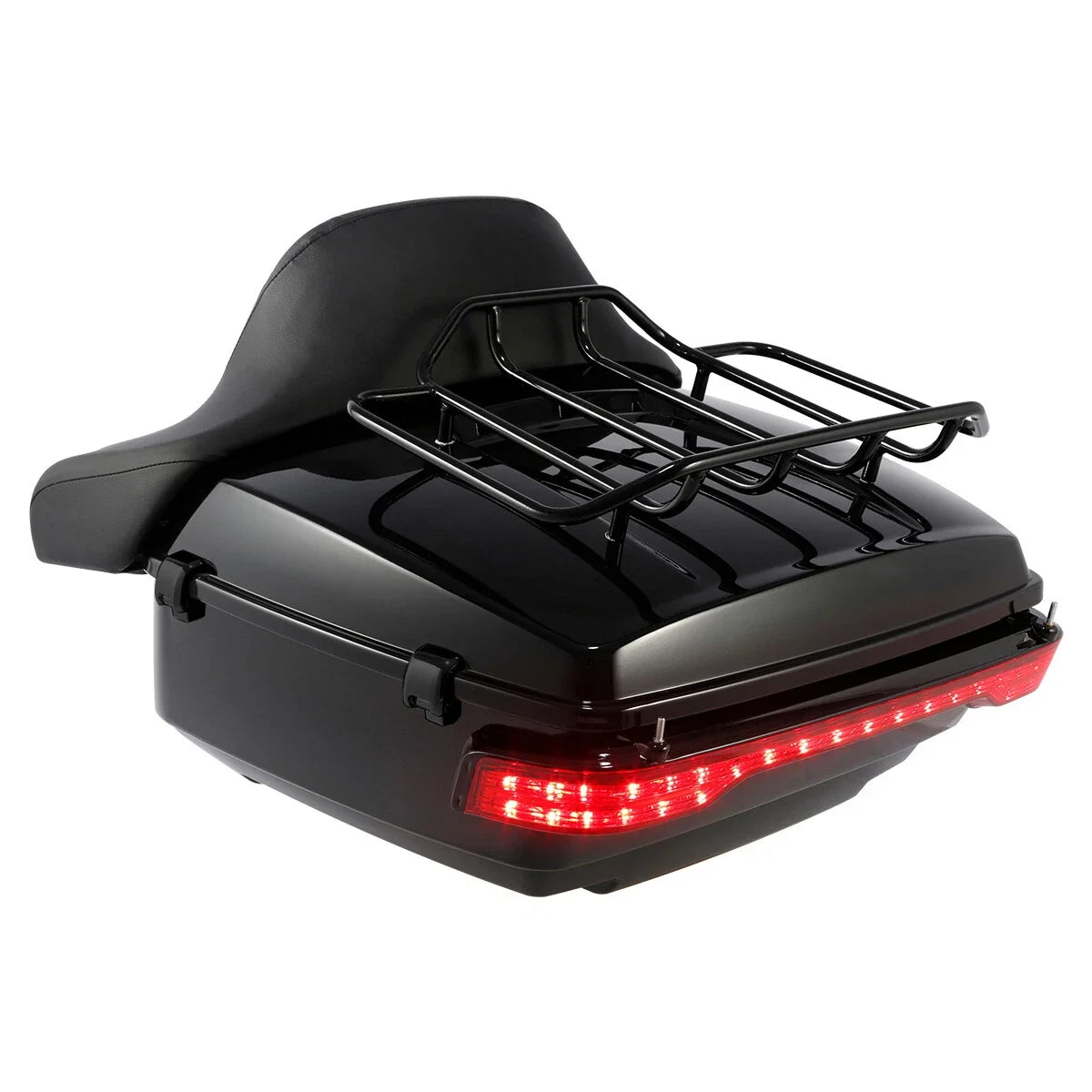 Trunk Backrest Rack Mount Speaker Light for Harley Electra Glide (2009–2013)