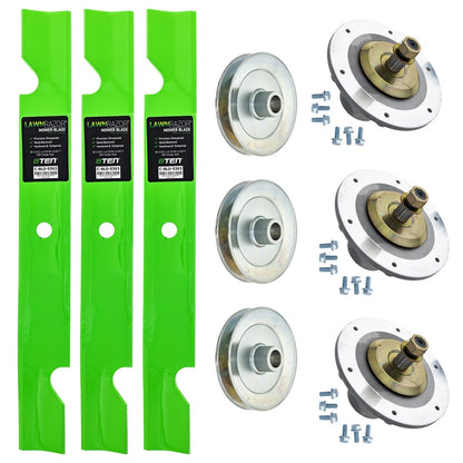 8TEN Blade Spindle Kit for Exmark Titan ZX MR 5400 (2015–2020) 115-9650-03 139-7455