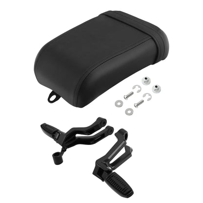 Black Passenger Seat Foot Pegs Bracket for Harley Nightster RH975S (2022–2025)