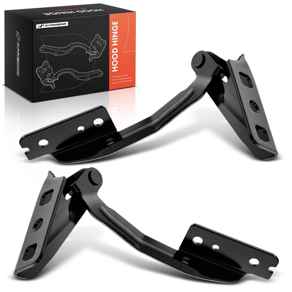 2X Hood Hinge for Ford Transit Connect (2010–2013) FO1236158C, FO1236158D