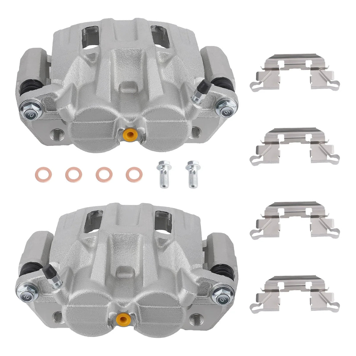 Front Brake Caliper Pair for Honda CR-V (2007–2016) Acura RDX (2007–2012)