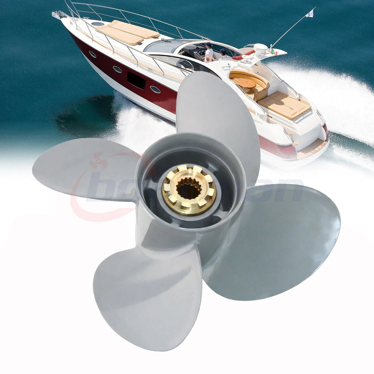 Boat Propeller 12 3/4x17 for Honda Outboard Motor BF 75-130hp (1990–2023)