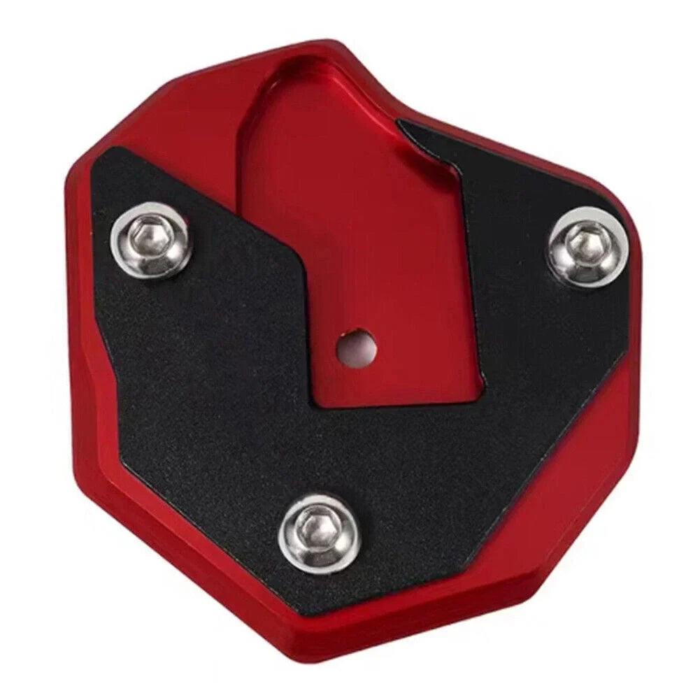 Side Stand Enlarge Kickstand Pad Red for Suzuki Hayabusa GSX1300R (2008–2021)
