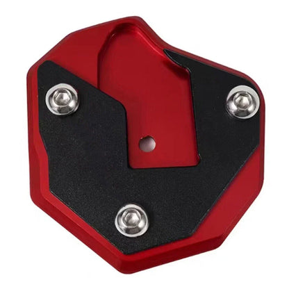 Side Stand Enlarge Kickstand Pad Red for Suzuki Hayabusa GSX1300R (2008–2021)