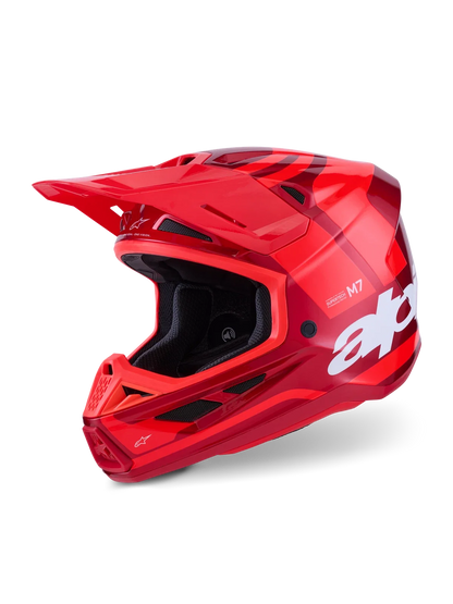 Alpinestars SM7 Core Helmet for Off-Road (Large, Red Glossy)