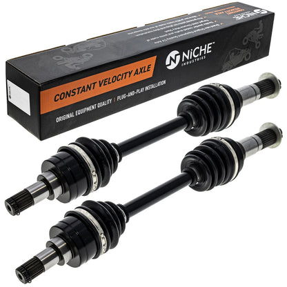 2X Front CV Axle Drive Shaft for Yamaha Kodiak 400 Big Bear 350 ATV (1993–2006) 519-KCA2423X, 3HN-2510F-01-00