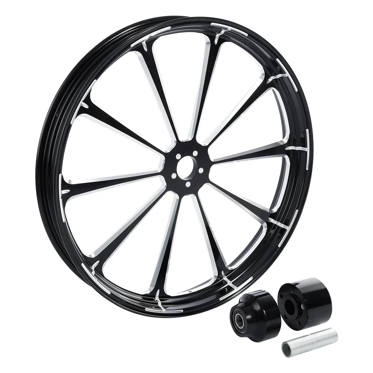 26 x 3.5" Front Wheel Rim Single Disc Fender for Harley Road Glide (2008–2025)