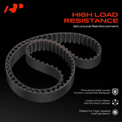 A-Premium Timing Belt for Mitsubishi Eclipse Galant Lancer Outlander (122) 5609XS, MR994968, MZ690628, T332