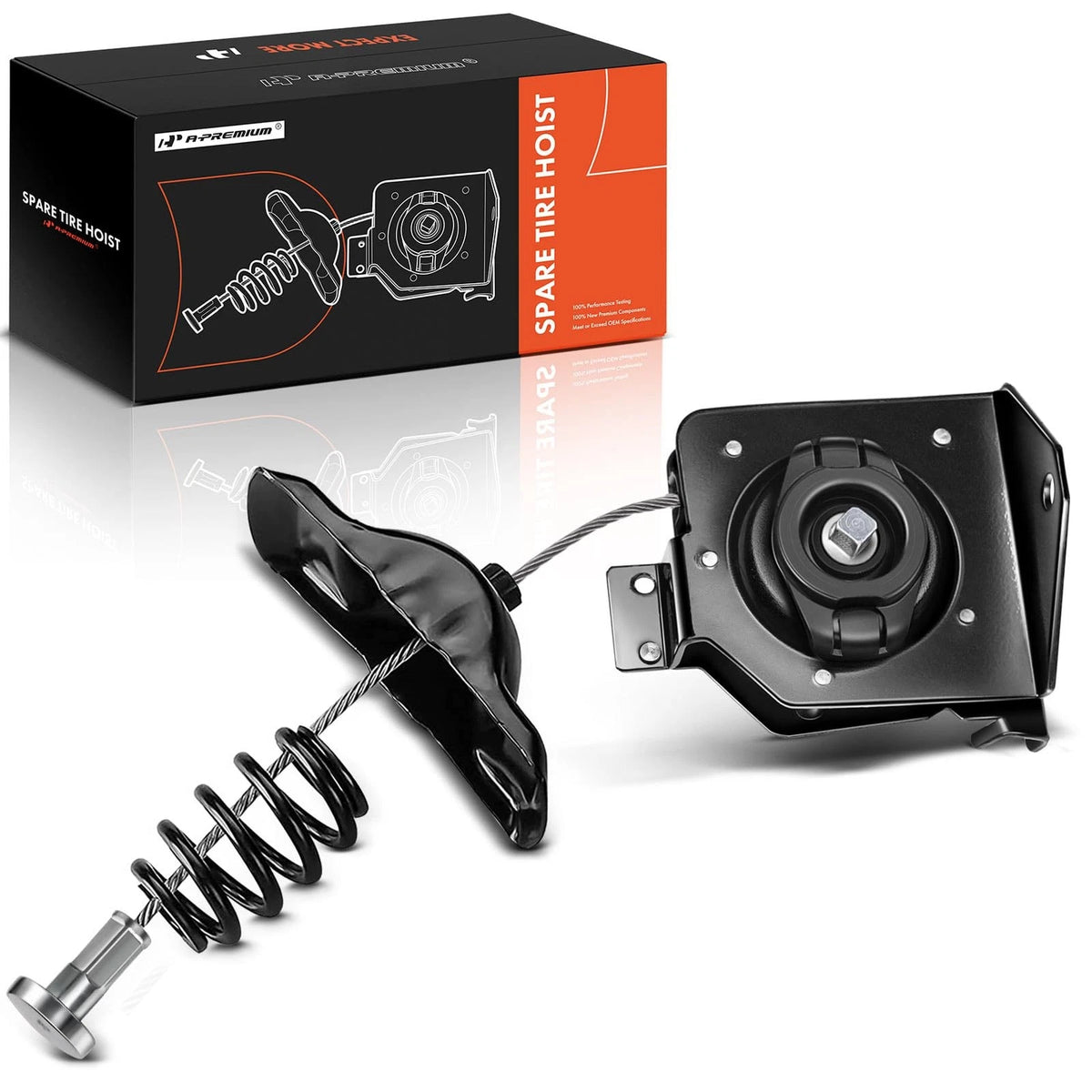 Spare Tire Hoist Winch Carrier for Chevy