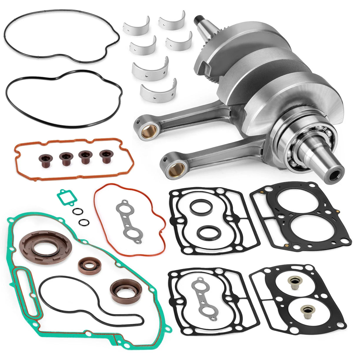 Crankshaft & Gasket Seal Rebuild Kit for Polaris RZR 800/4, 800/S (2008–2014)