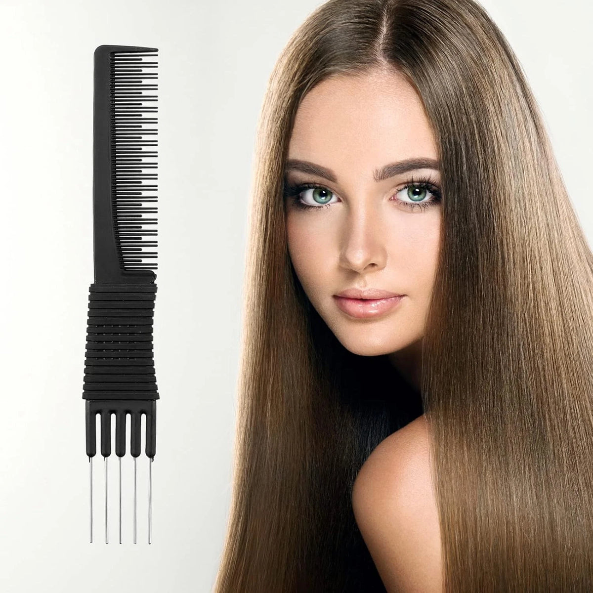 3 Pack Carbon Lift Teasing Combs for Women Hair