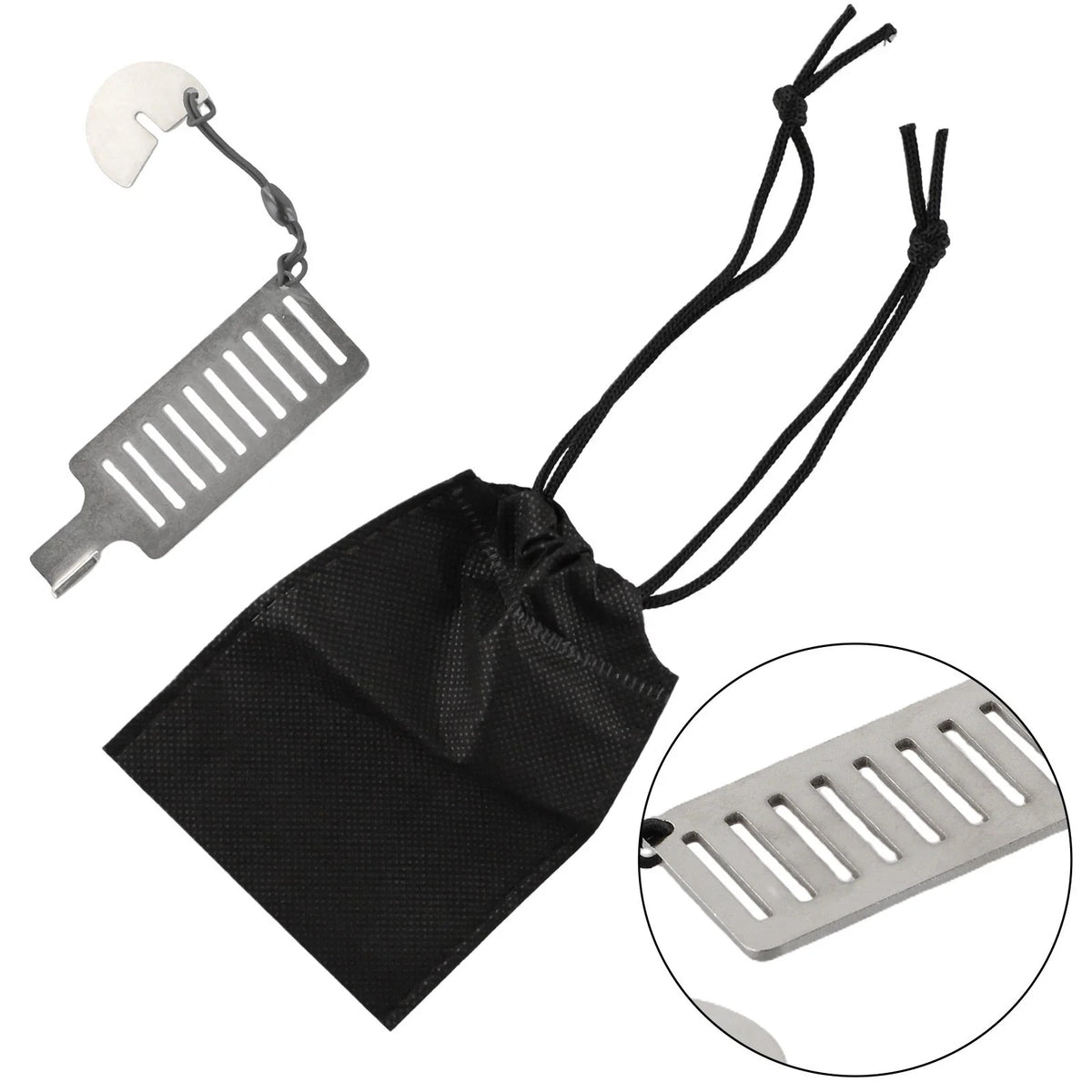 Stainless Steel Portable Door Lock for Universal Use (2010–2023)