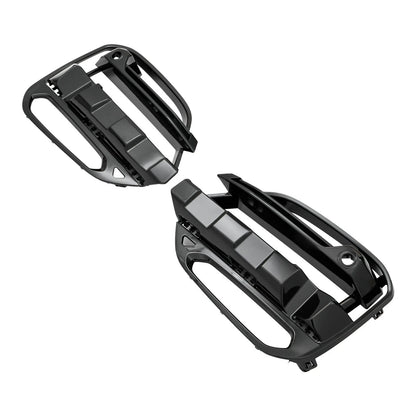 Set of 2 Fog Light Covers for BMW X3 (2018–2021) Black
