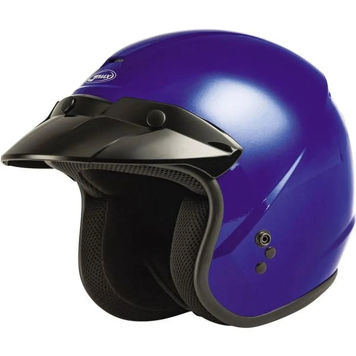 GMAX OF-2 Motorcycle Helmet Medium Blue for Street (U-G1020045)