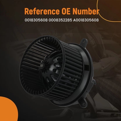 HVAC Blower Motor Fan for Dodge Freightliner Sprinter 2002–2009 (2D1959101)