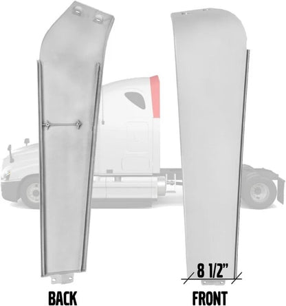Upper Left Sleeper Cabin Fairing Extension for Freightliner Cascadia (2008–2024) - AGO-110218 LH