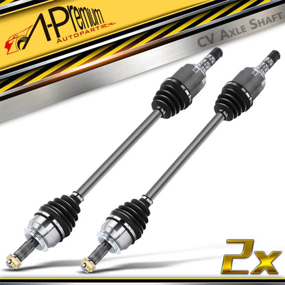 2X Front CV Axle Assembly for Subaru Crosstrek (2014–2016) 28321FJ020, 66-7576, 60-7576