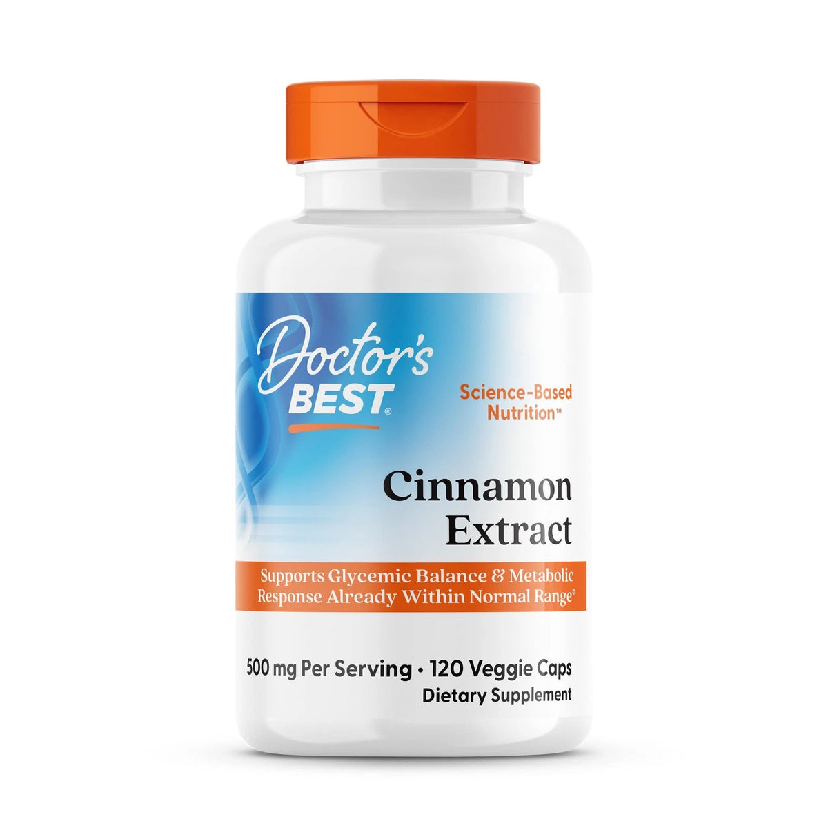 Cinnamon Bark Extract Capsules for Doctor's Best (120 Count)