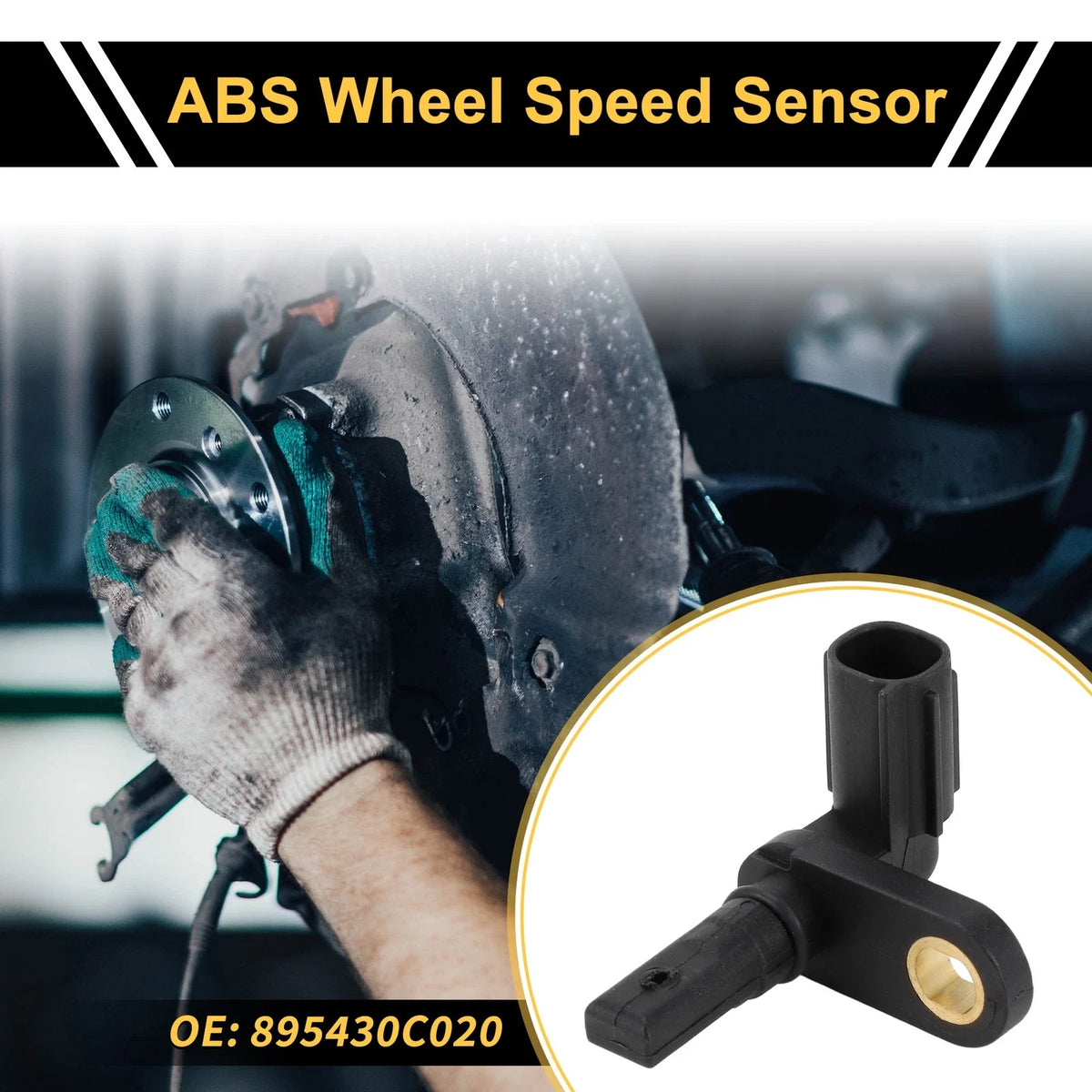 ABS Wheel Speed Sensor No. 895430C020 for Toyota Tundra (2007–2017)