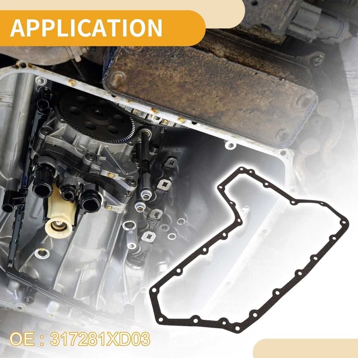Oil Pan Gasket for Nissan Altima (2007–2013) 317281XD03