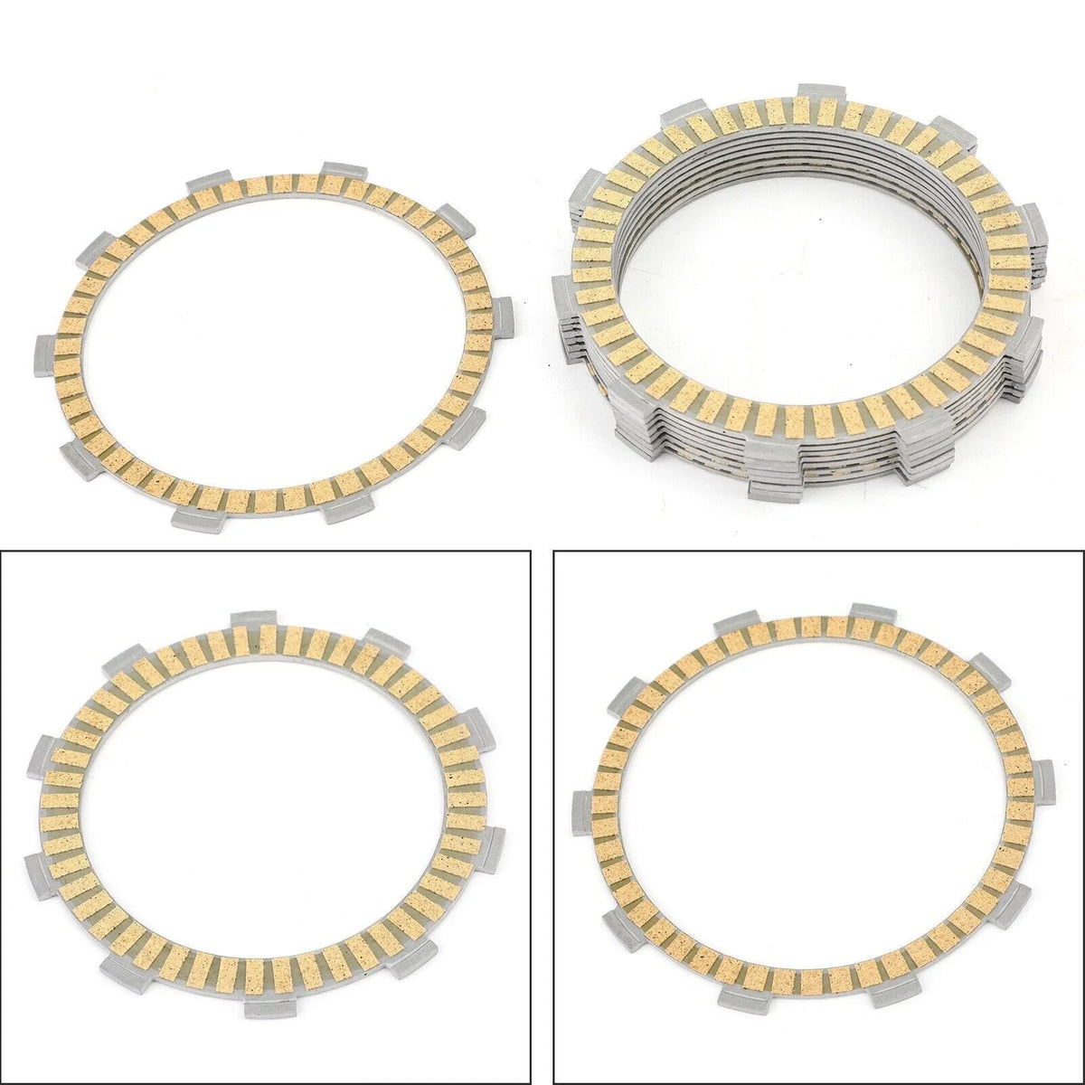 Clutch Friction Plate Kit for Honda CBR CBF VFR 600 700 750 800 (T9)