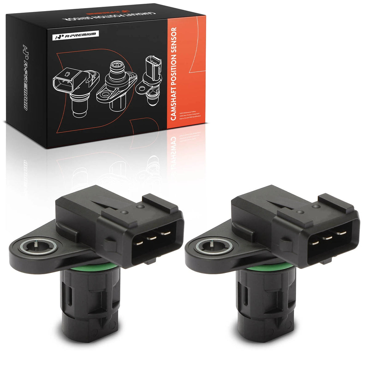 2X Camshaft Position Sensor for Hyundai Elantra (2004–2015) Kia Soul (2010–2015) 3935023700, 3935023910, PC661