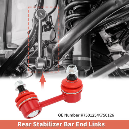 2pcs Rear Stabilizer Sway Bar Link for Honda Civic (2006–2015) No.K750125/K750126