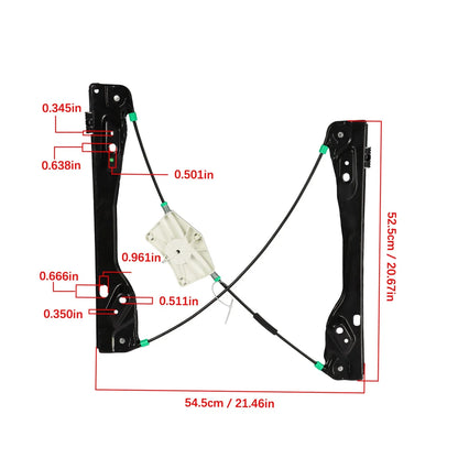 Electric Window Regulator Bracket 749-886 for Ford Edge (2007–2014)