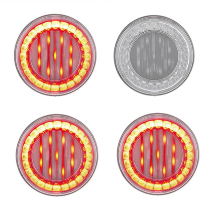 4 Inch Round LED Stop Light Replacement for Lumos X Series (2015–2025)