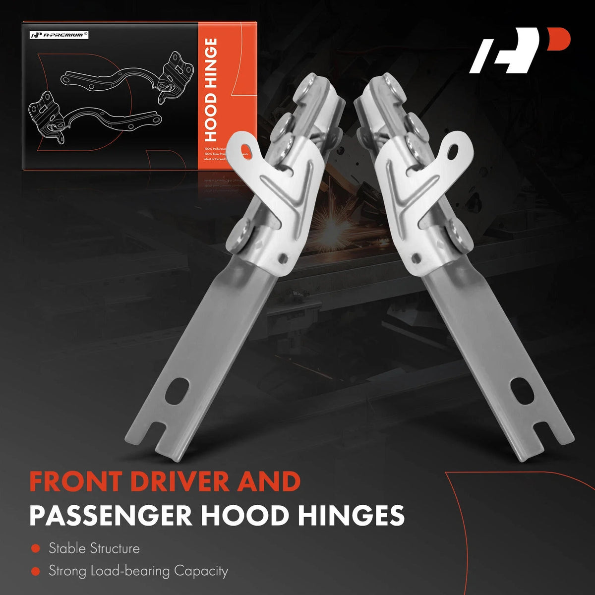 2Pcs Hood Hinge for Dodge Journey (2009–2020)