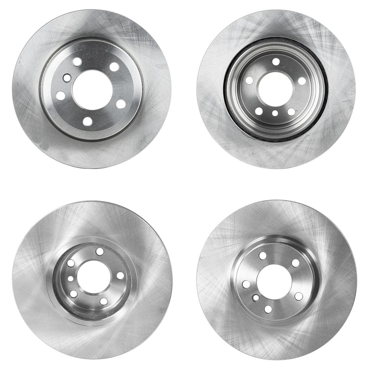 Set of 4 Disc Brake Rotors for BMW X5, X6 (2009–2018)