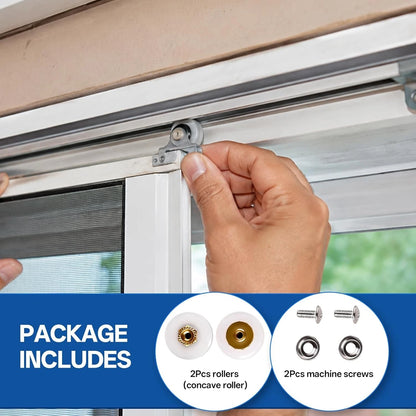 2Pcs Screen Door Rollers for Marvin Top Hung Screen Doors
