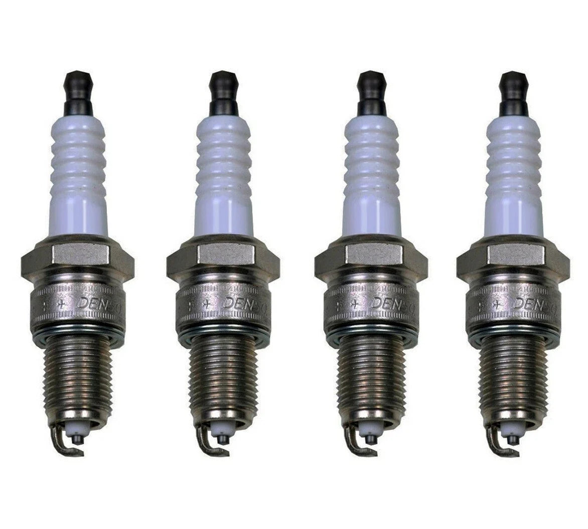 Set of 4 Denso U-Groove Spark Plugs Gap 0.044 for L4 H4