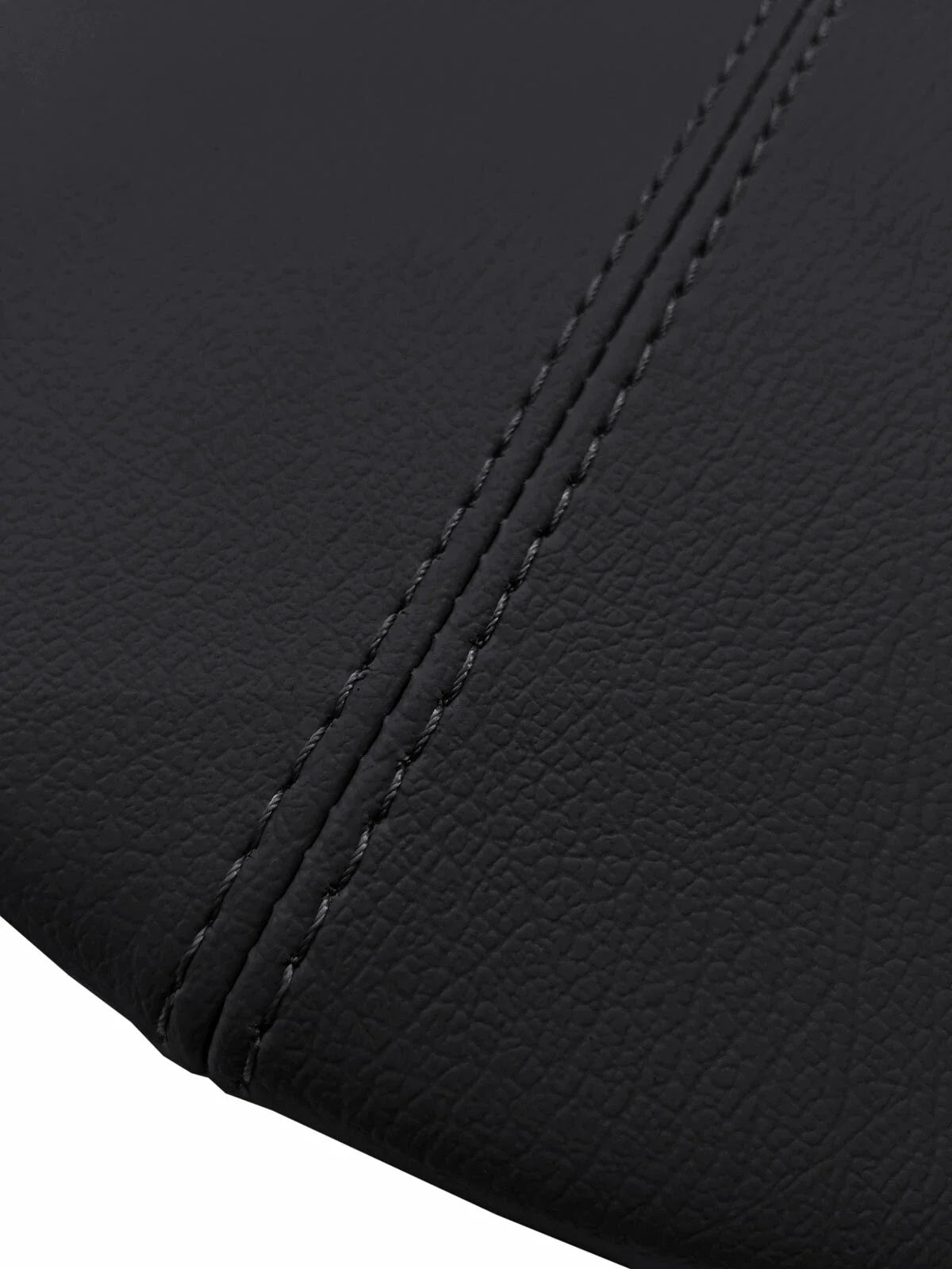 Center Console Lid Armrest Cover for Chevrolet Malibu (2016–2020) Black PVC Leather