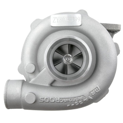 T04E T3/T4 Turbocharger A/R.63 400+HP with Oil Return Feed Line Kit