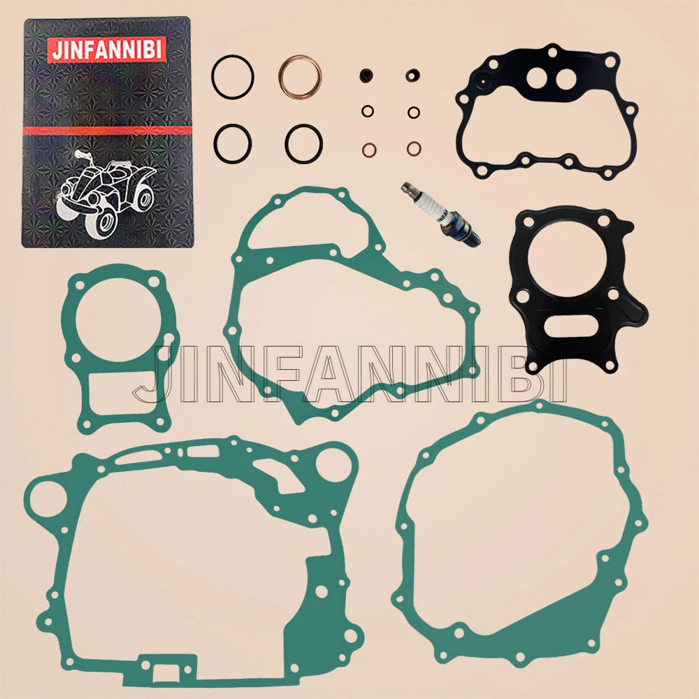 Complete Gasket Kit W/Spark Plug for Honda Recon 250 TRX250TE/TM (1997–2023)