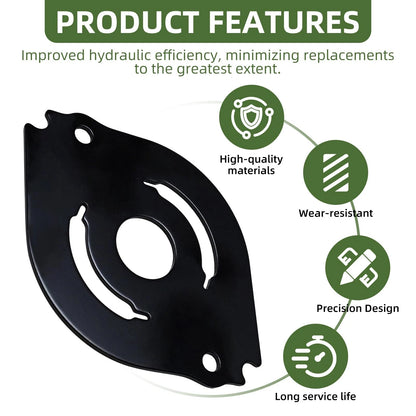 Valve Plate for Hydro-Gear PG Series Hydraulic Pump (Black)