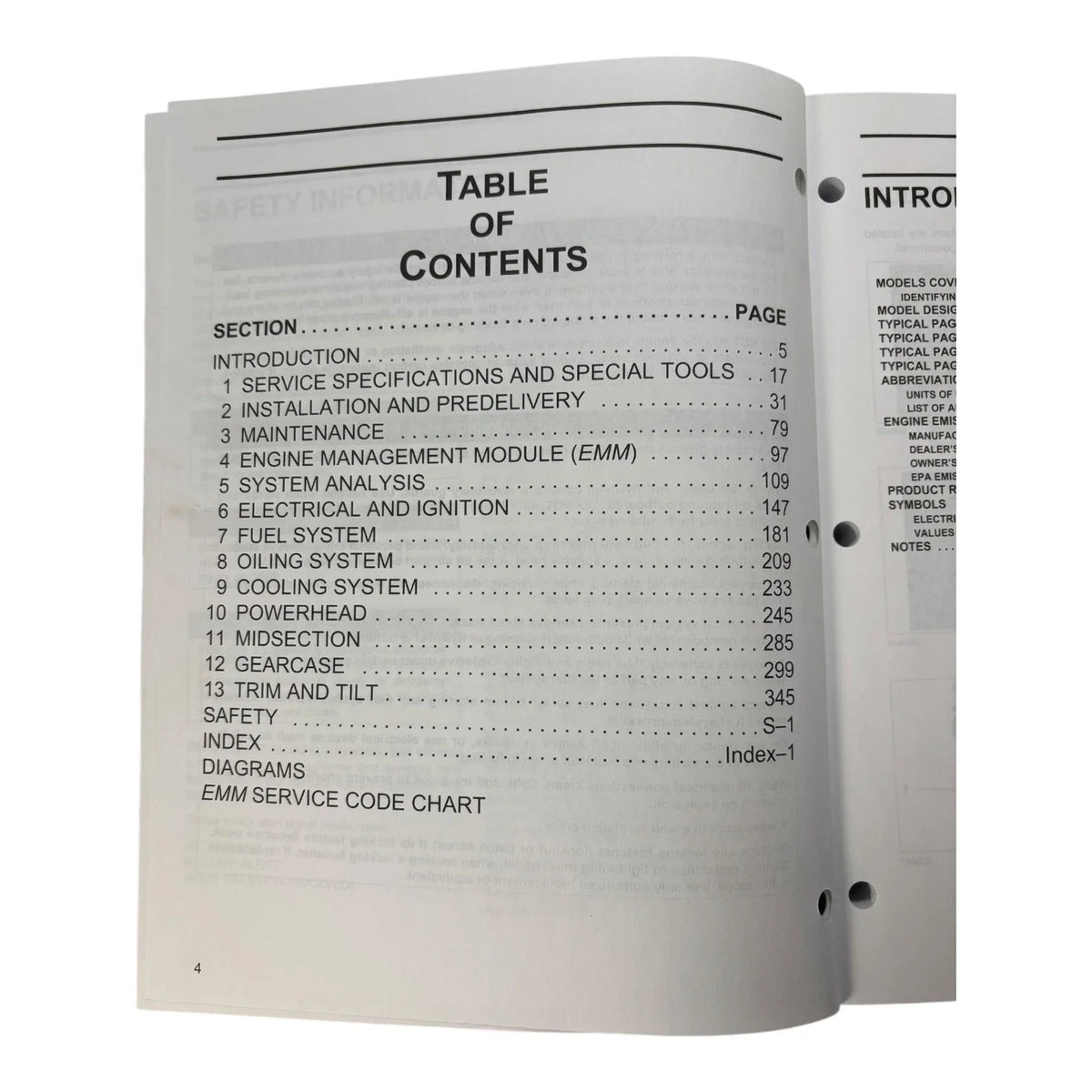 Service Manual for Evinrude Johnson SD DI 115/135/175/250 HP (2006)