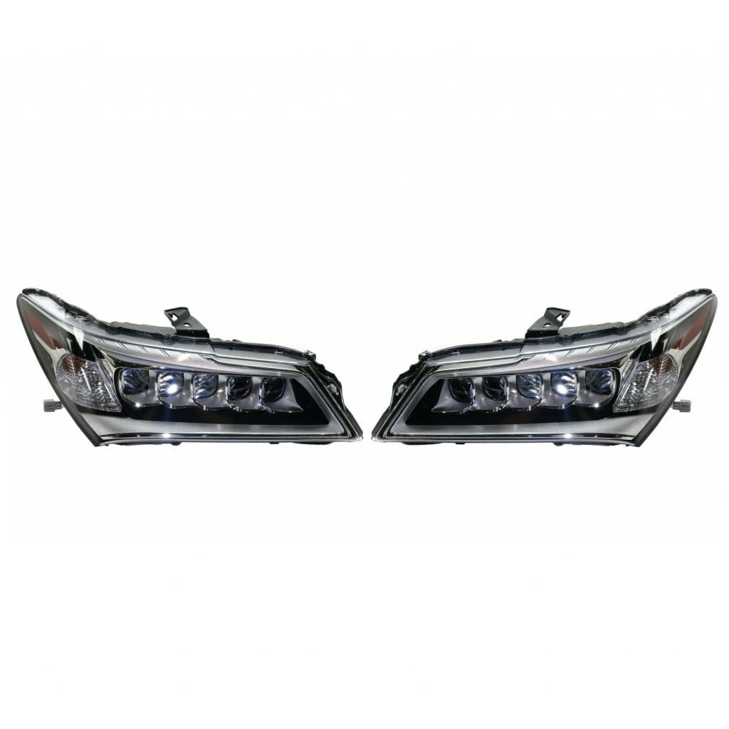Set of 2 Headlight Assembly for Acura MDX (2014–2016) MLX-PAIR-SHE0010A-150Q-1-CL360A50, AC2502125