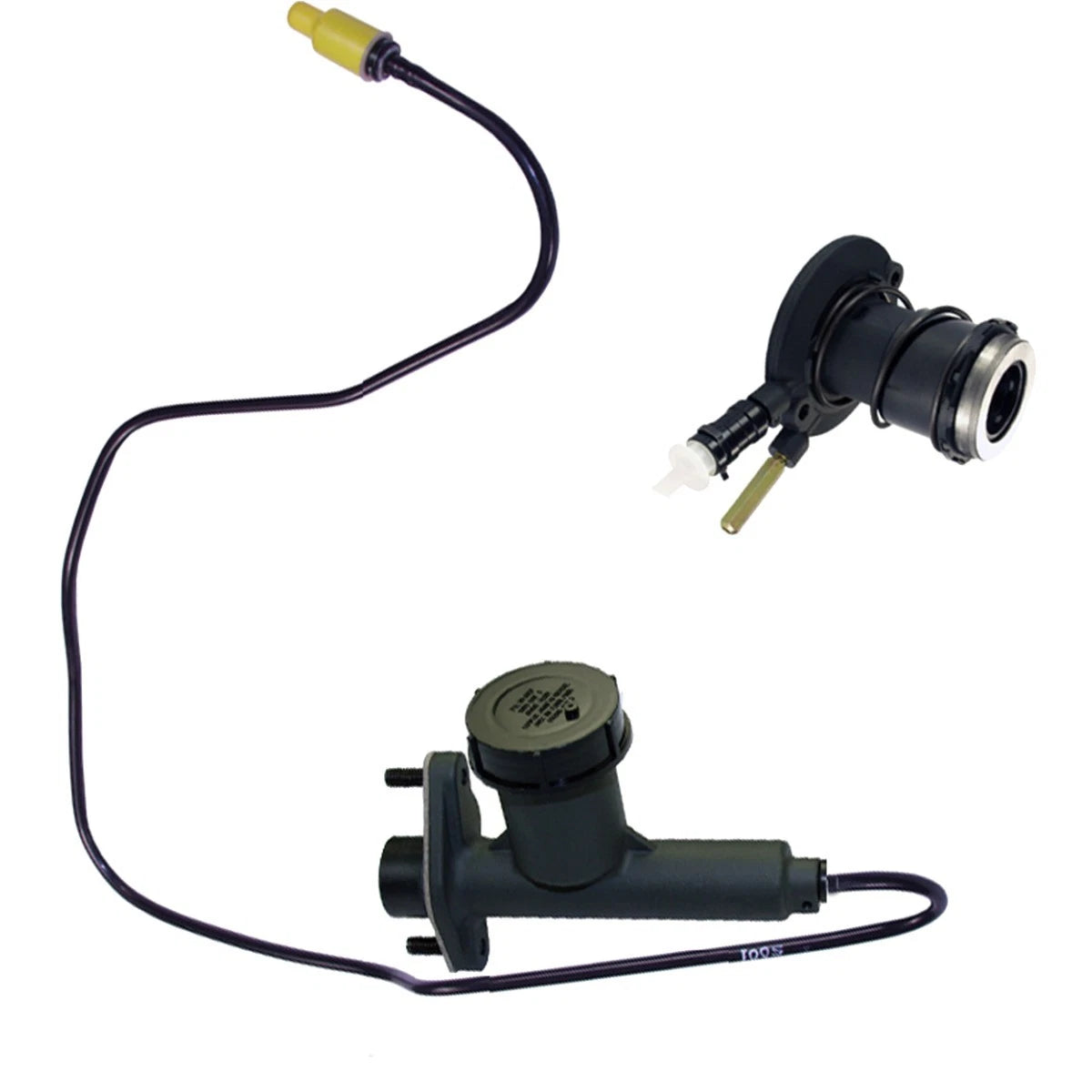 PF9077 Clutch Master and Slave Cylinder Assembly for Ford F-250 F-350 (1988–1991)